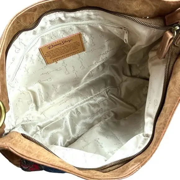 Donna Sharp Dizzy Michelle Colorful Quilted Hobo Bag - Picture 4 of 8